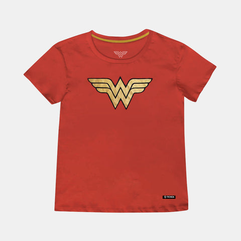 POLO WONDER WOMAN LOGO - MUJER